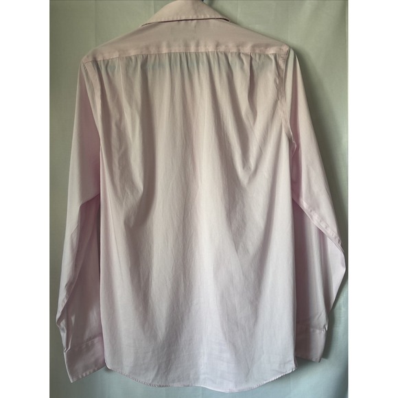 Lauren Ralph Lauren Slim‎ Fit Non Iron Button Up Shirt Pink Mens 14.5 32/33 - Picture 4 of 6